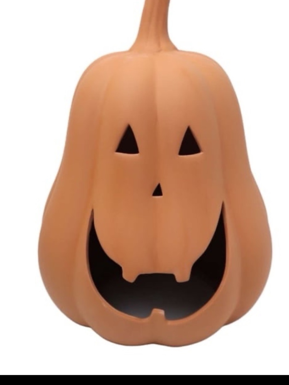 Jack-o'-Lantern
Decoration, Terracotta,
10.25" Halloween by Way To Celebrate